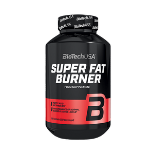 BioTechUSA Super Burner Quemador de Grasa 120 Tabletas Quemador de Grasa Termogénico onelastrep.cl