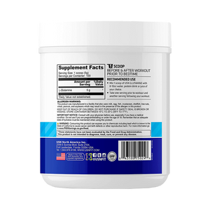 USN Pure Glutamine 500 Gr Glutaminas onelastrep.cl