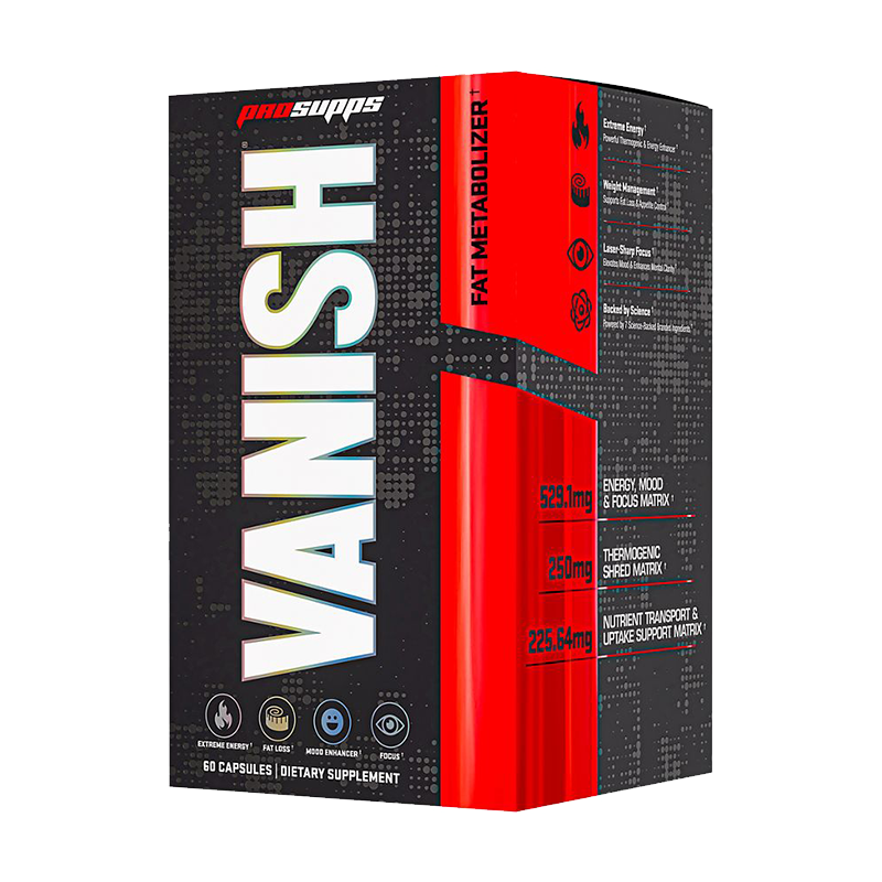 Prosupps Vanish Quemador de Grasa 60 Capsulas Quemador de Grasa Termogénico onelastrep.cl
