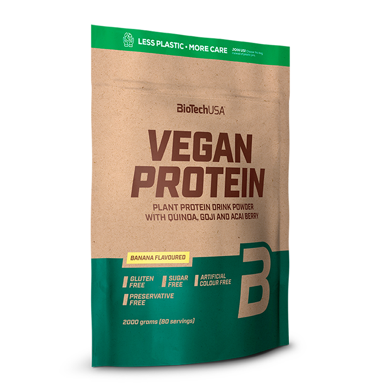 BioTechUSA Vegan Protein Proteina Vegana 2000 Gr Proteínas onelastrep.cl