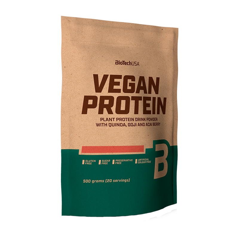 BioTechUSA Vegan Protein Proteina Vegana 500 Gr Proteínas onelastrep.cl