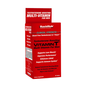 MuscleMeds Vitamin T Multivitaminico / Elevador Testosterona 90 Tabletas Multivitamínicos onelastrep.cl