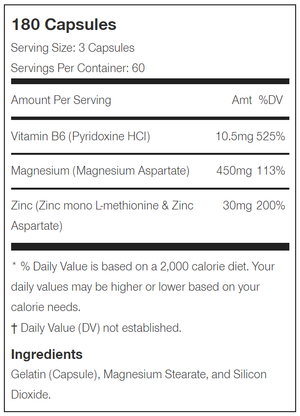 USN Z-Mag+ 180 Capsulas Precursor Natural Testosterona onelastrep.cl