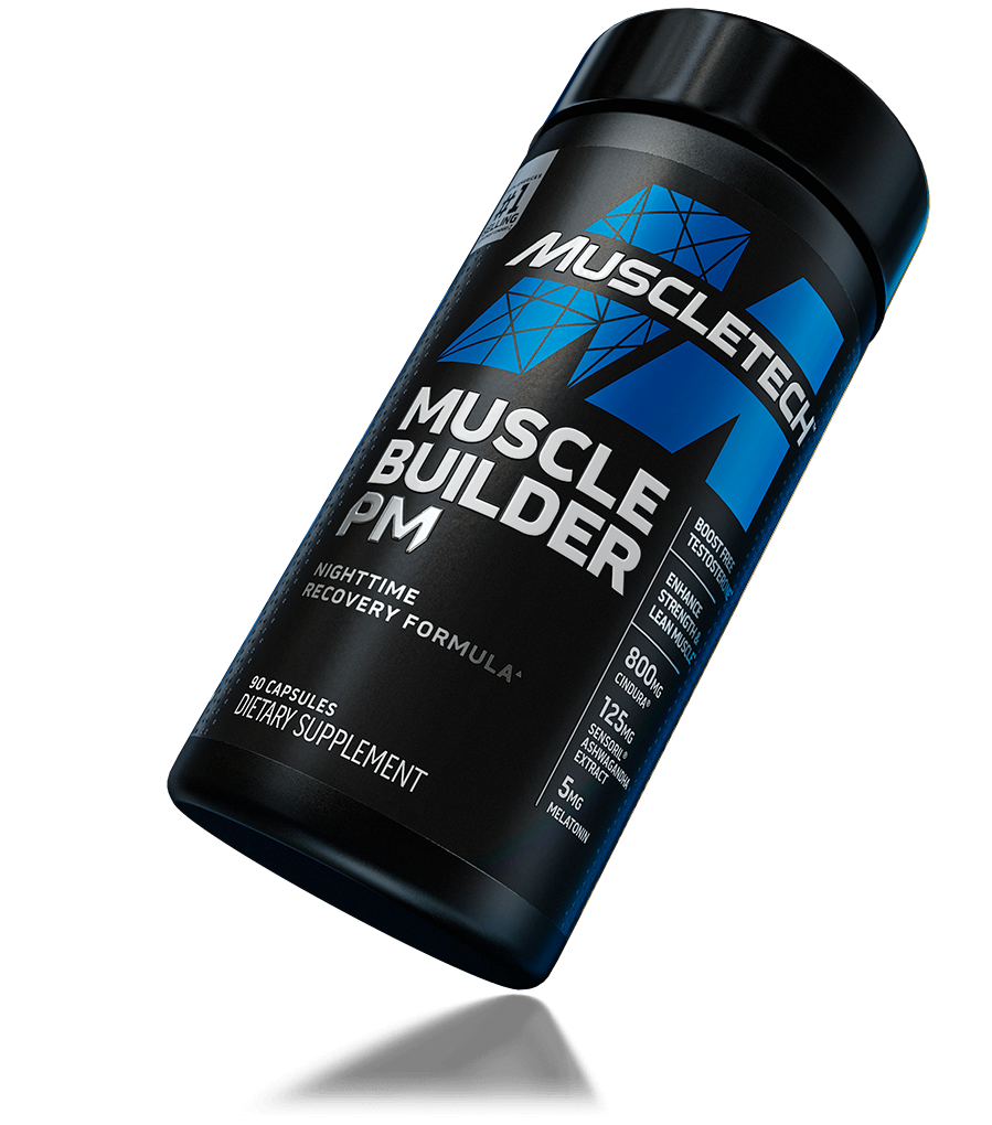 Muscletech Muscle Builder PM Post-Workout / Pro-Hormonal 90 Capsulas Precursor Natural Testosterona onelastrep.cl