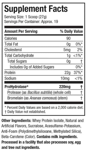Muscletech Iso Whey Clear Proteina Aislada 1.1 Lb Proteínas onelastrep.cl