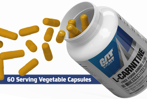 GAT Sport L-Carnitine Quemador de Grasa 60 Capsulas Quemador de Grasa Lipotrópico onelastrep.cl