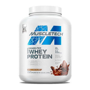Muscletech Grass-Fed 100% Whey Protein Proteina 4.6 Lb Proteínas onelastrep.cl